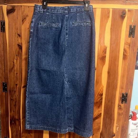 Lee Denim Pencil Midi Skirt - Picture 7 of 8